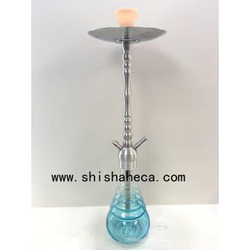 Nueva moda aluminio Shisha Nargile fumar pipa cachimba